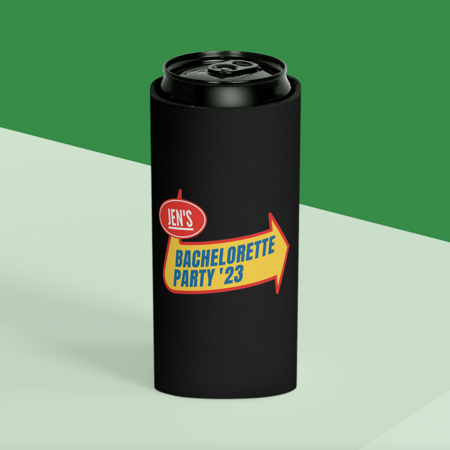 Custom Warped Can Cooler | Bachelorette, Birthday, etc!