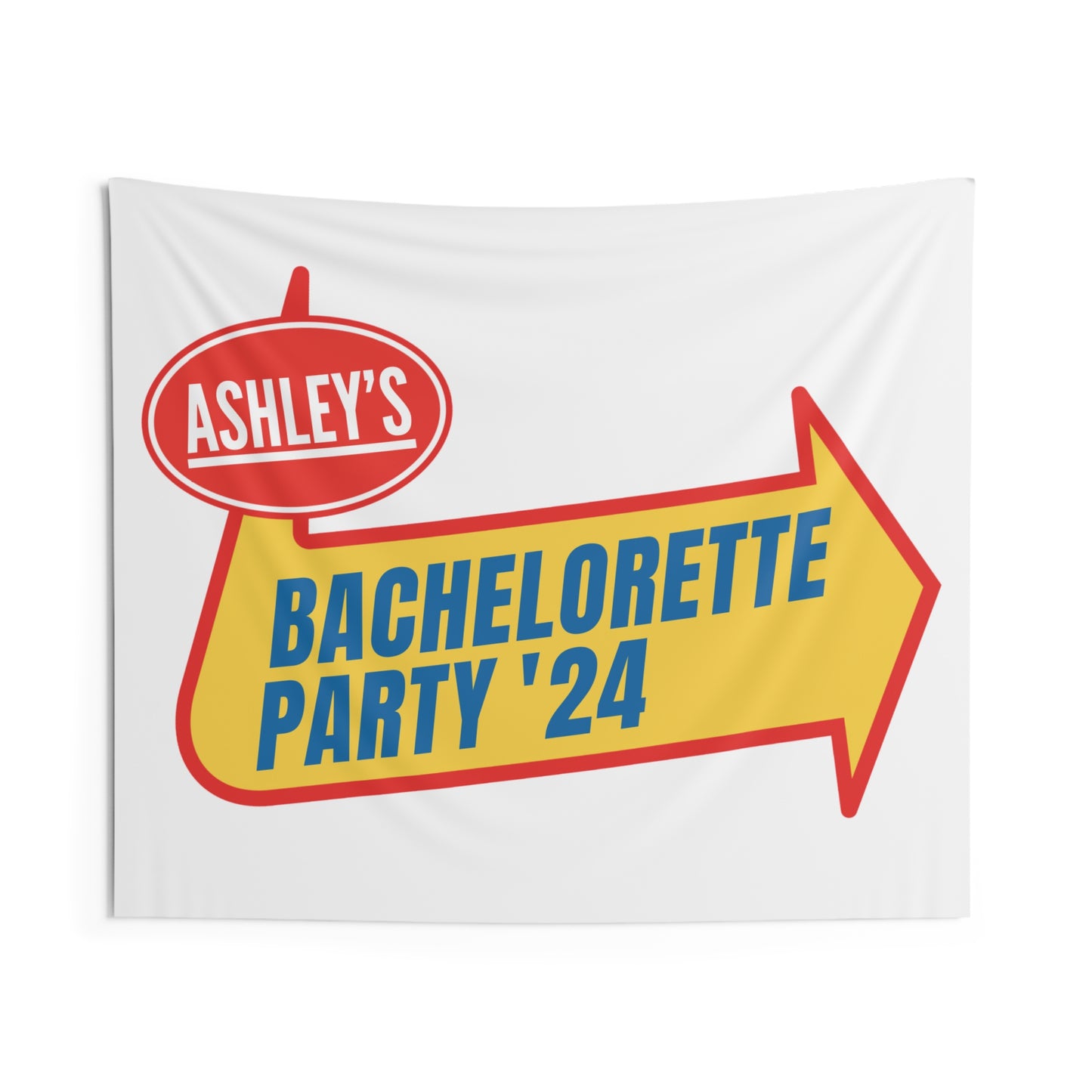 Custom Warped Party Banner | Photo Backdrop