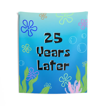 Custom Sponge Years Later Party Printed Wall Tapestry