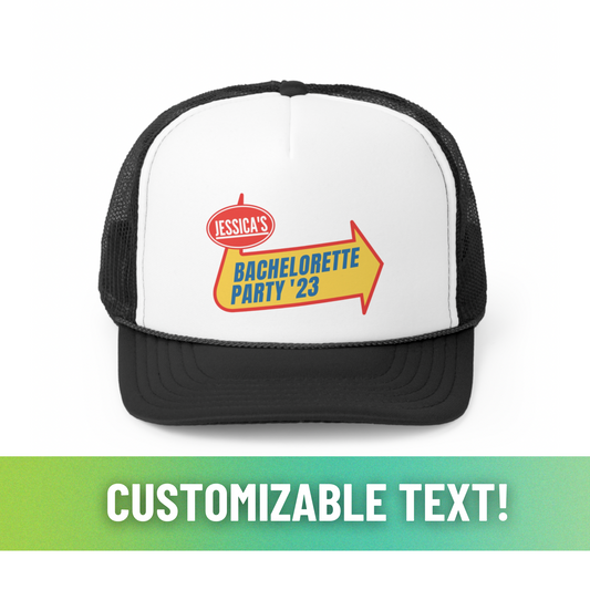 Custom Warped Trucker Hat