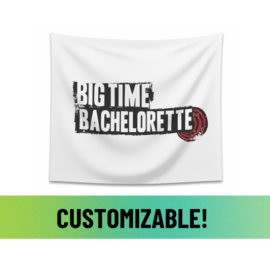 Custom Big Time Rush Themed Party Banner
