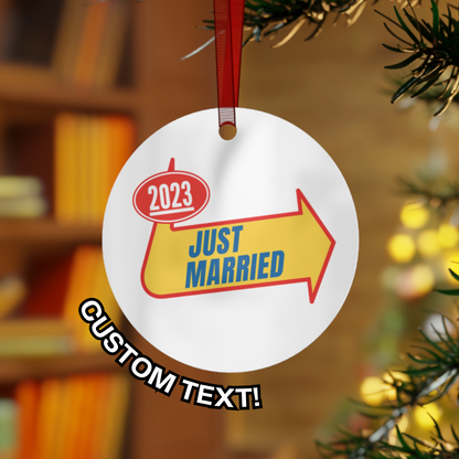 Custom Warped Personalized Ornament