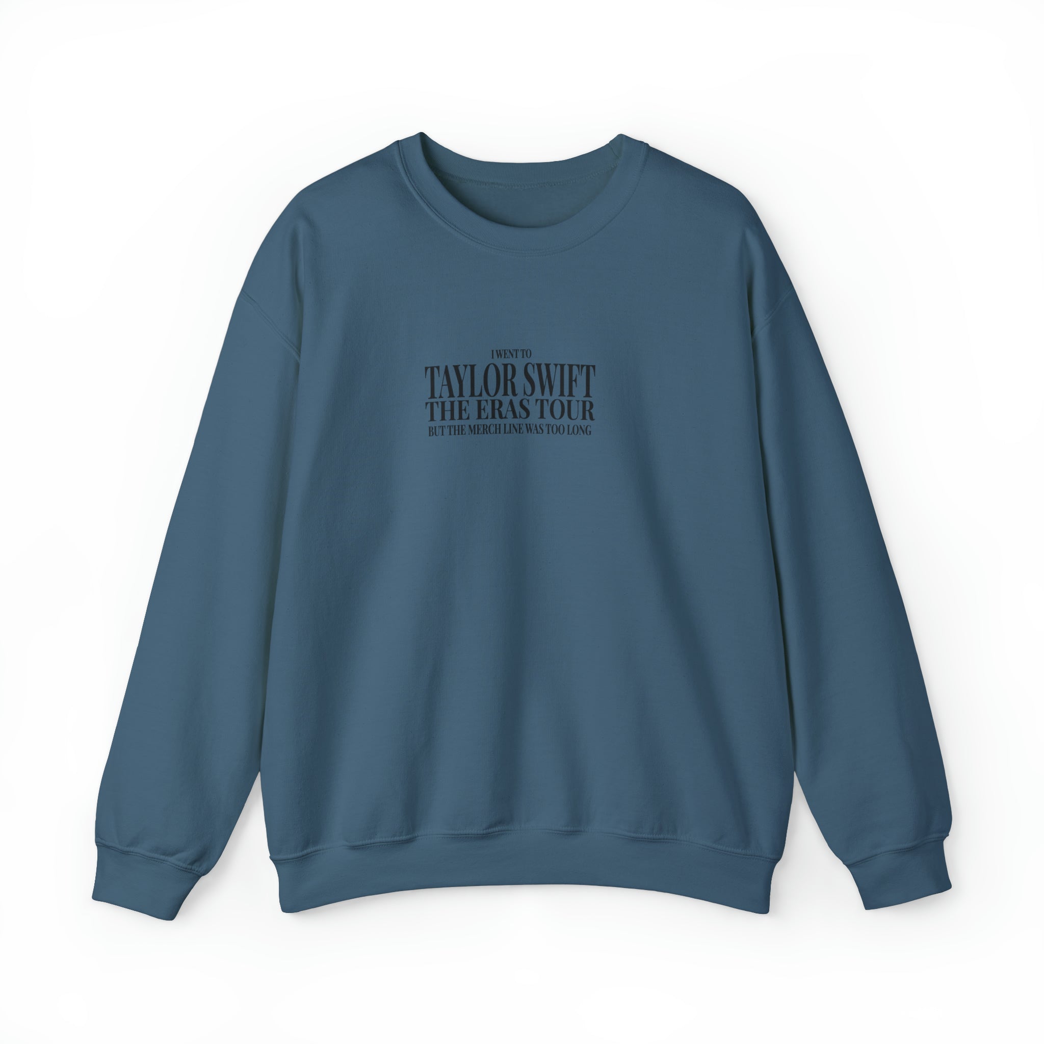 Taylor Swift Blue Crew Neck discount