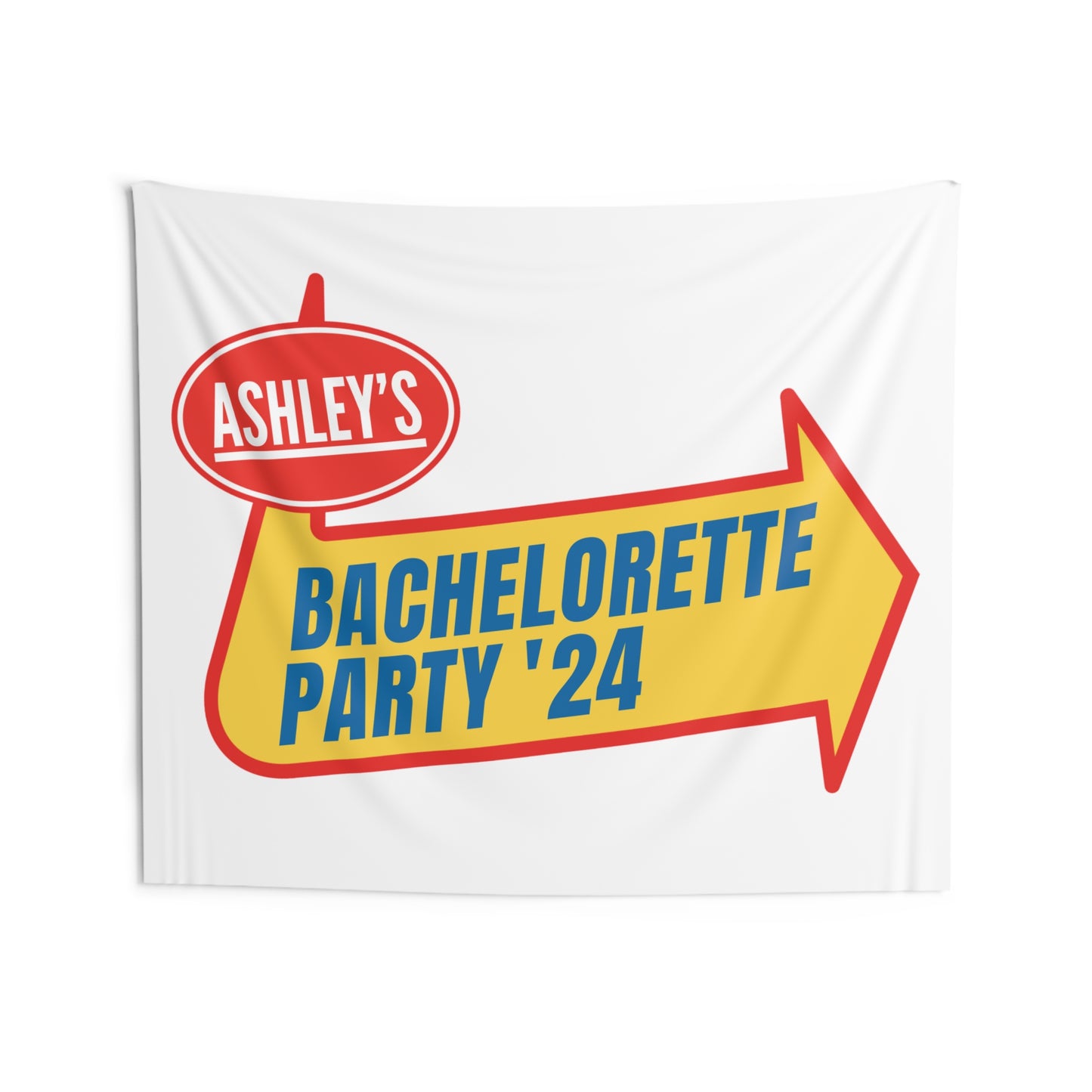 Custom Warped Party Banner | Photo Backdrop