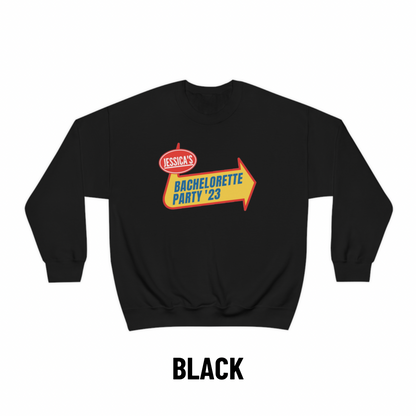 Custom Warped Tour Inspired Party Crewneck Sweatshirt