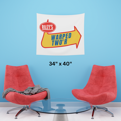 Custom Warped Party Banner | Photo Backdrop