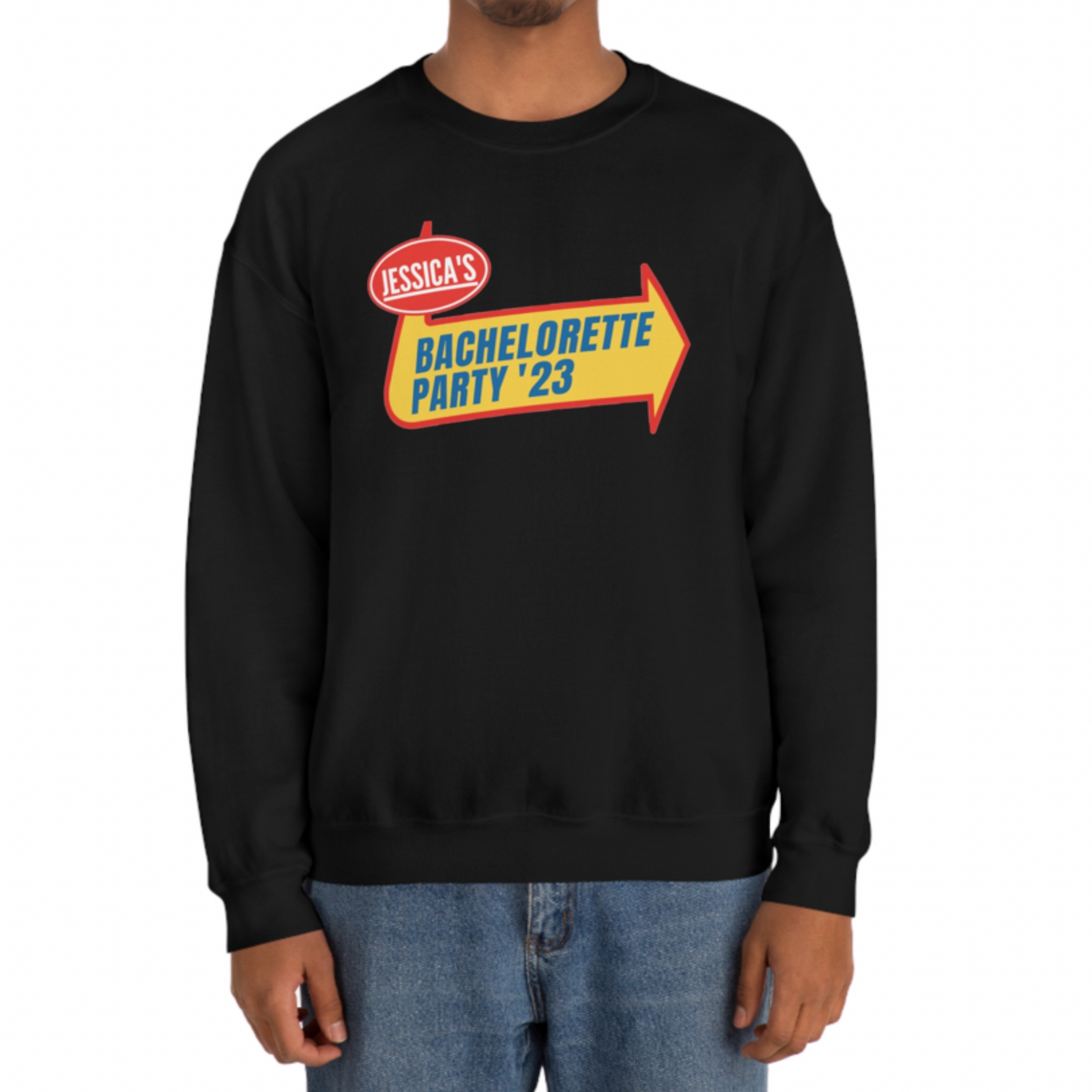 Custom Warped Tour Inspired Party Crewneck Sweatshirt