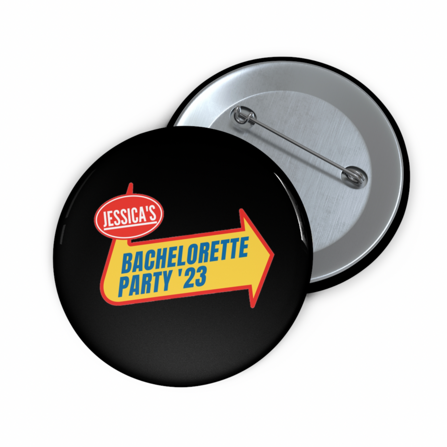 Custom Warped Party Pin Buttons