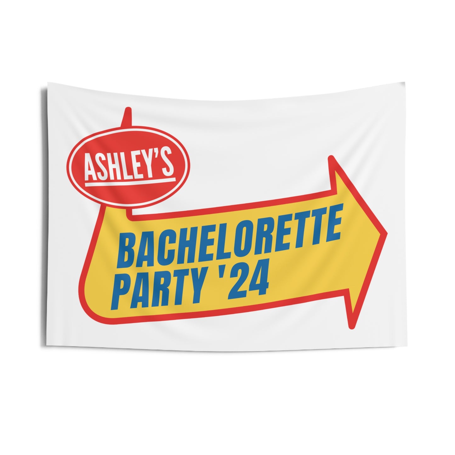 Custom Warped Party Banner | Photo Backdrop